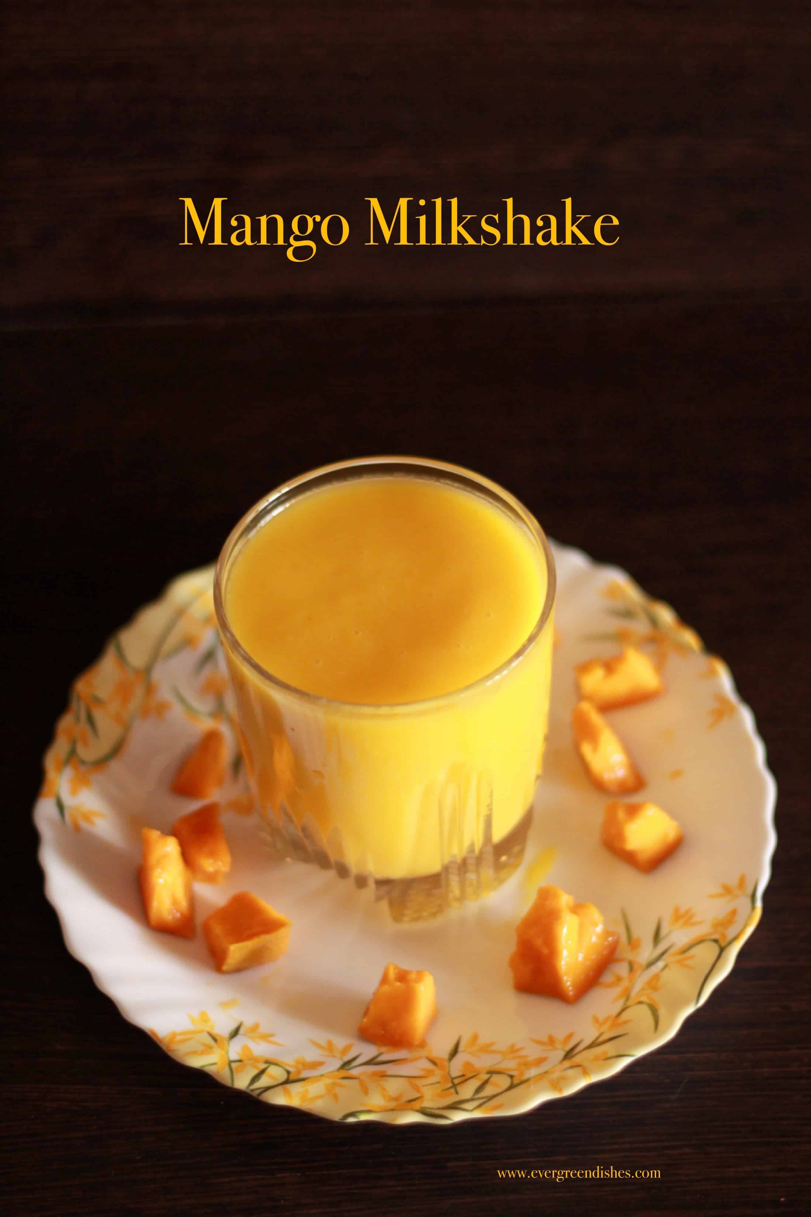 Mango Milkshake Recipe