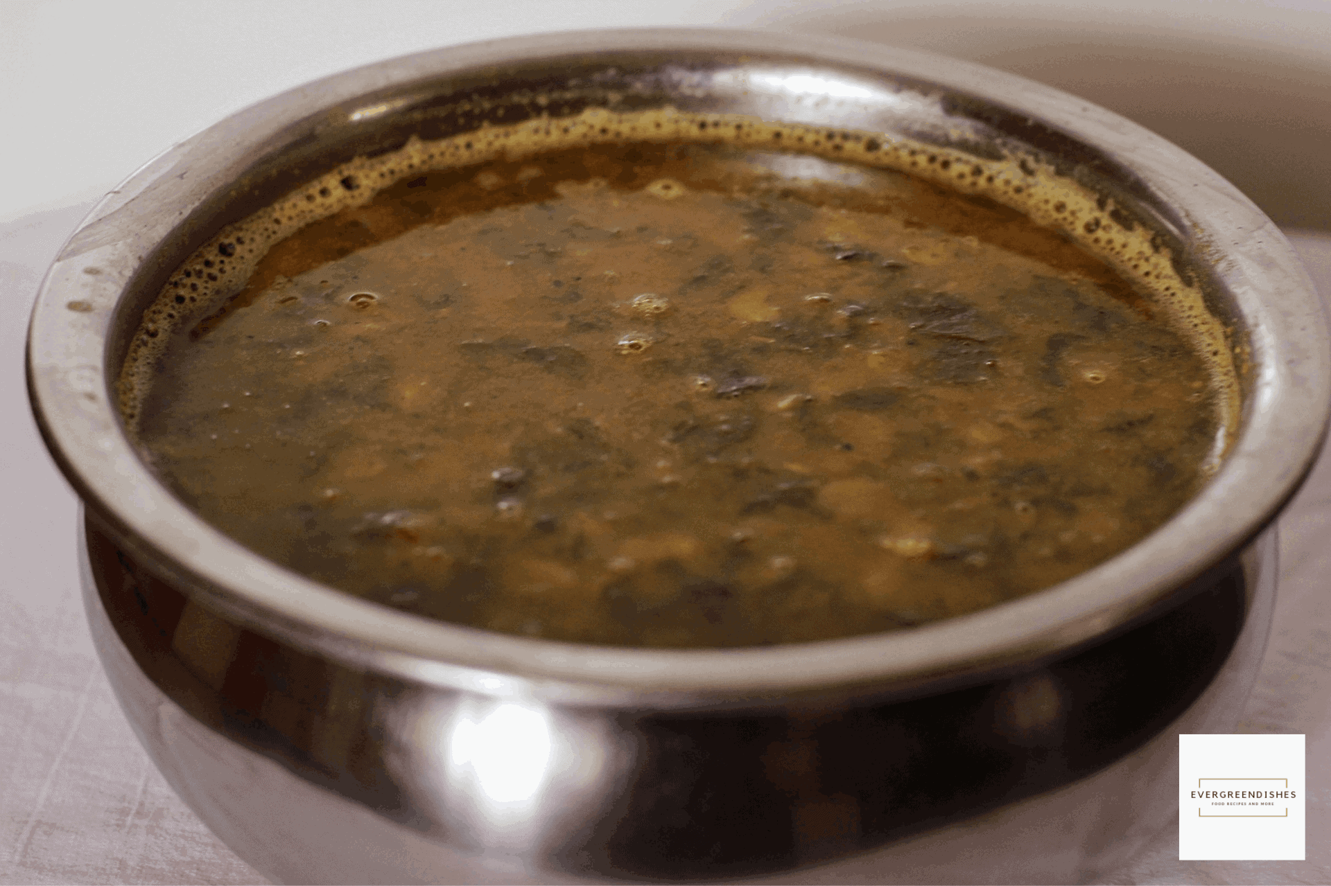 Dal with green leaf / Muddipalya