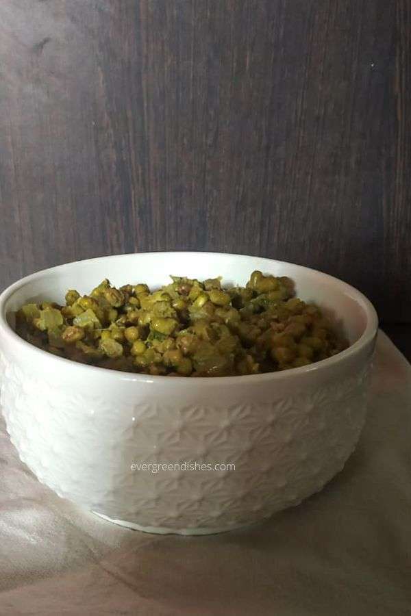 Green gram stir fry