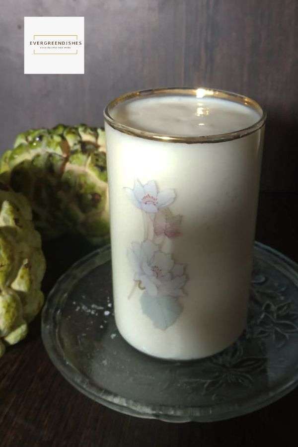 How to make custard apple milkshake