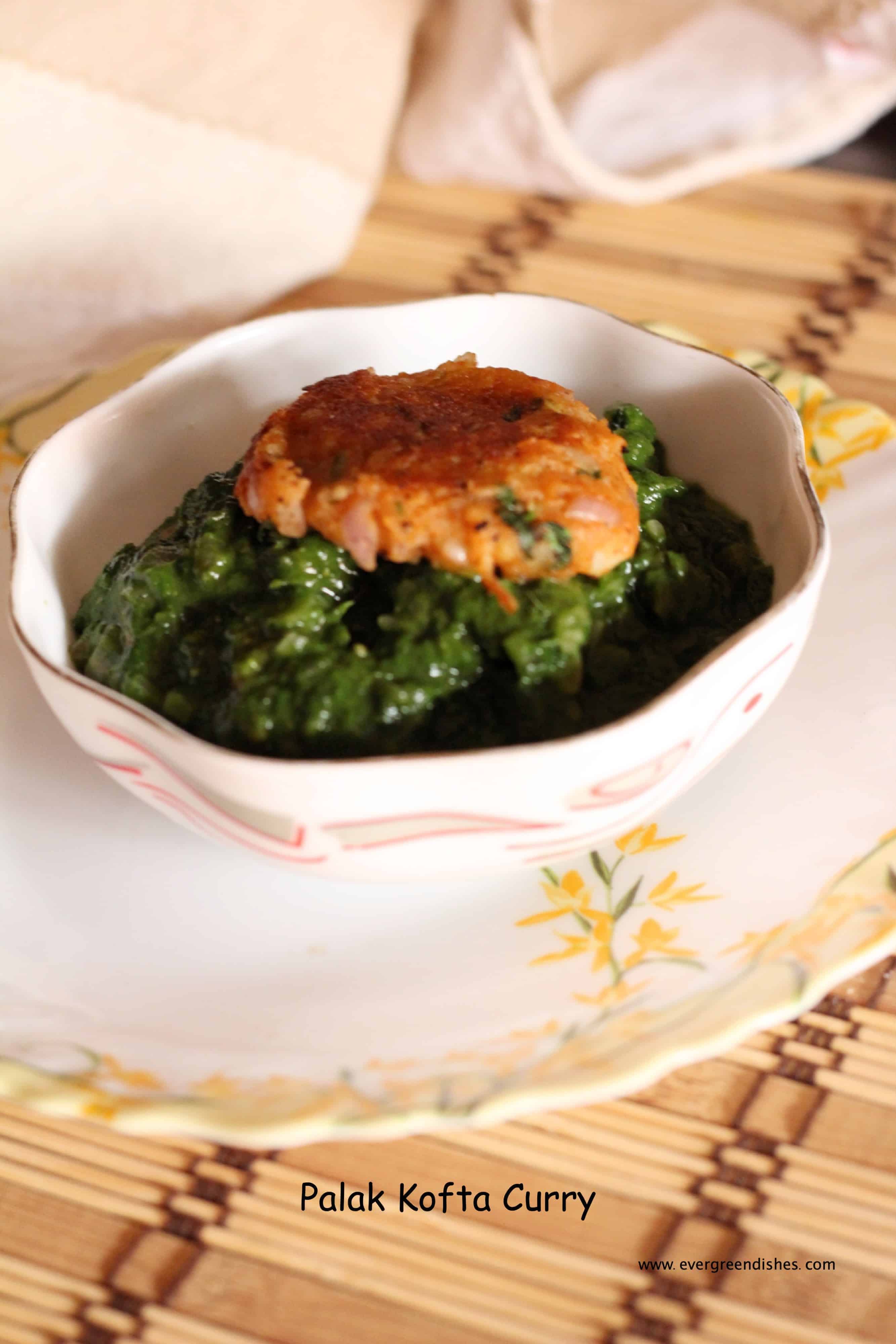 Palak Kofta Curry