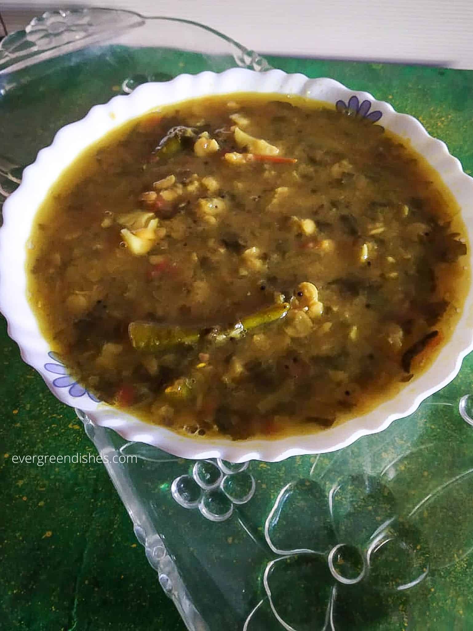 Andhra Pappu | Palak Pappu recipe