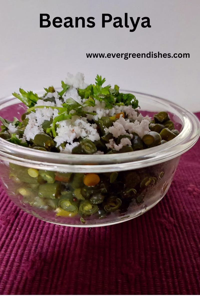 Beans Stir fry / Beans Palya