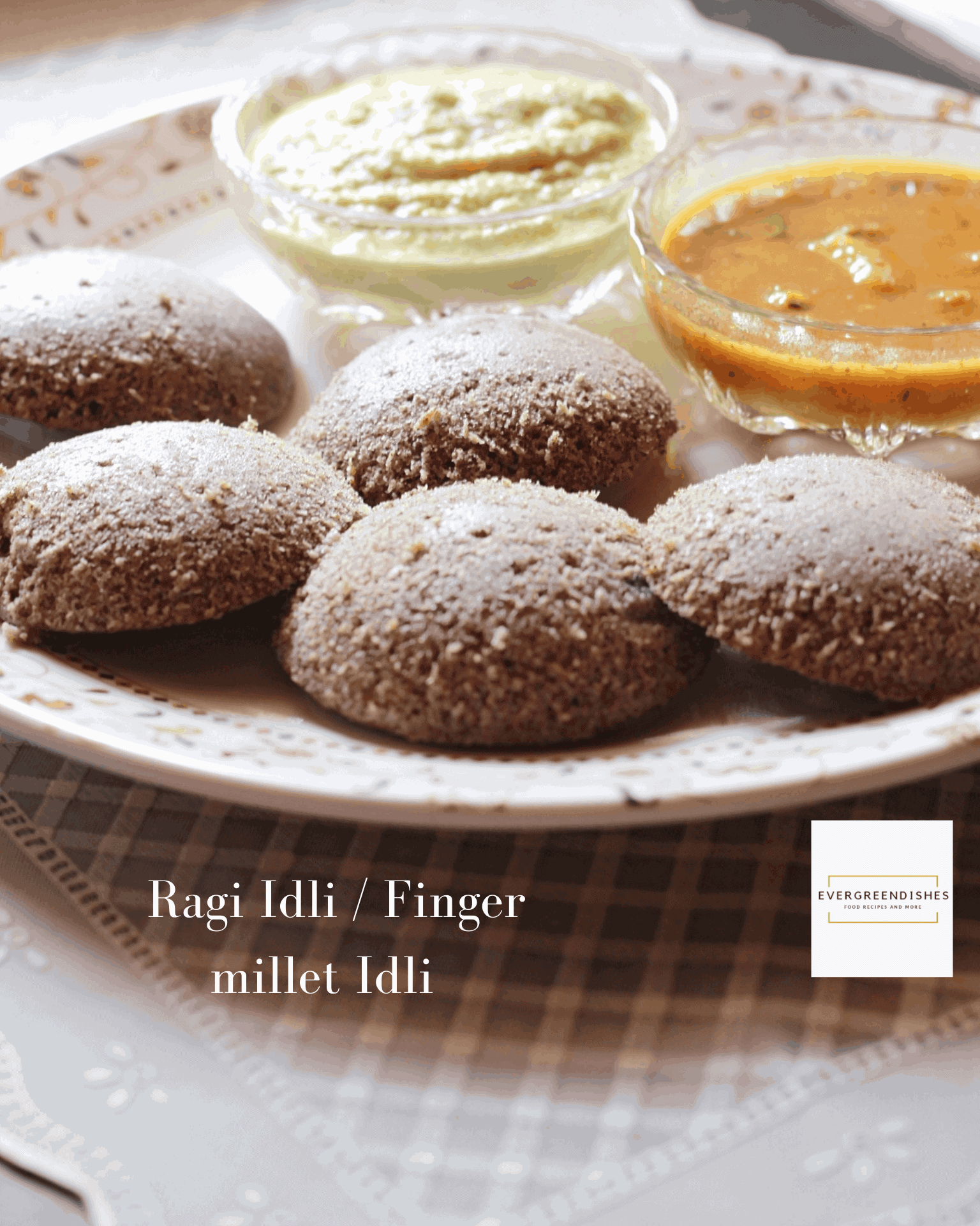 Ragi idli /Finger millet idli
