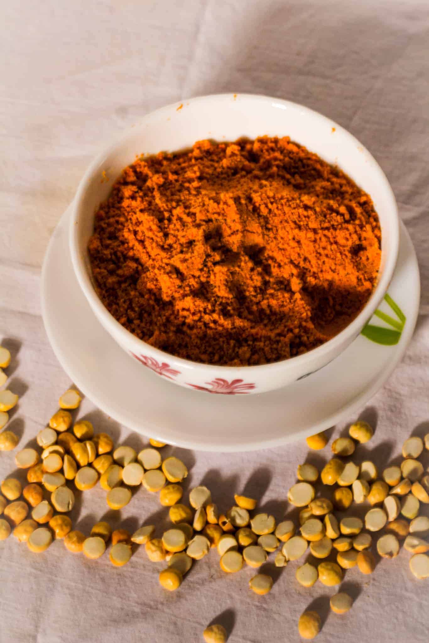 Roasted gram dry chutney