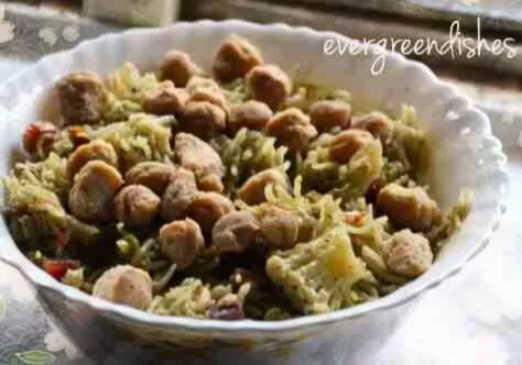 Soya chunks pulav | Protein rich soya pulao recipe