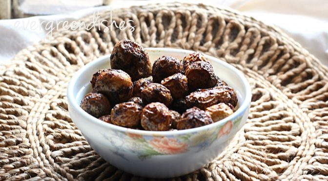 Grilled baby potatoes/ how to grill baby potatoes
