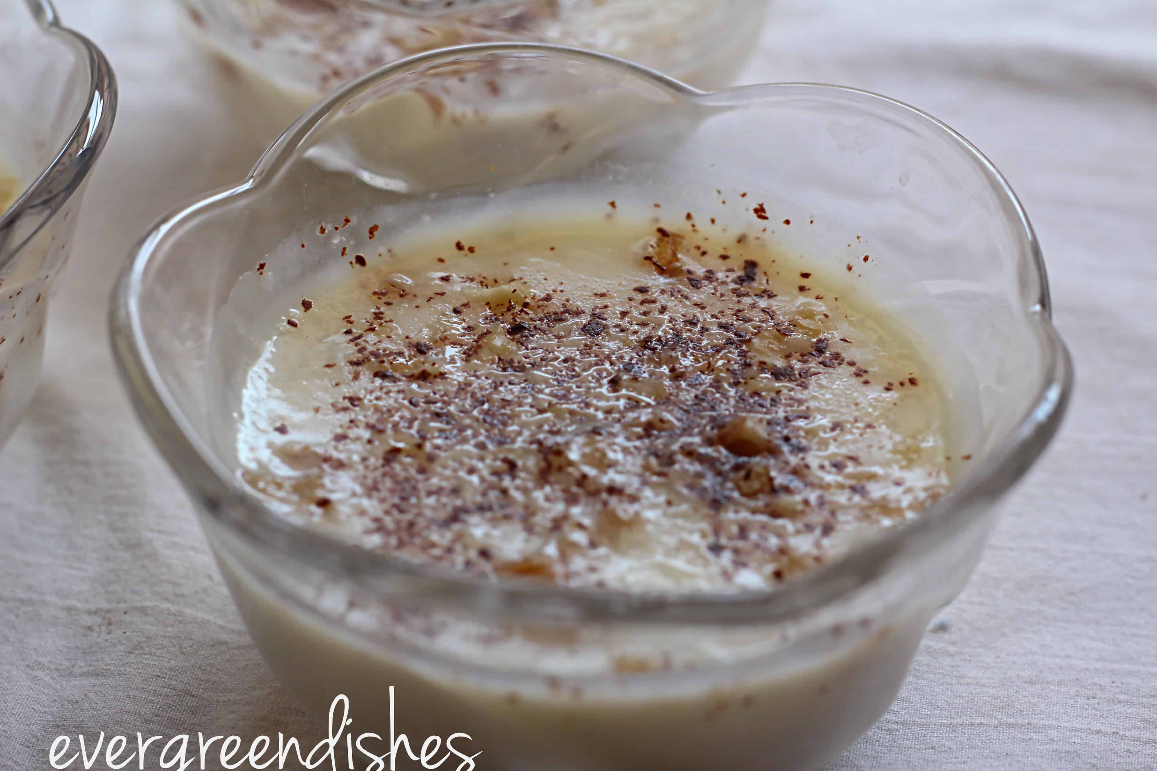 vanilla pudding