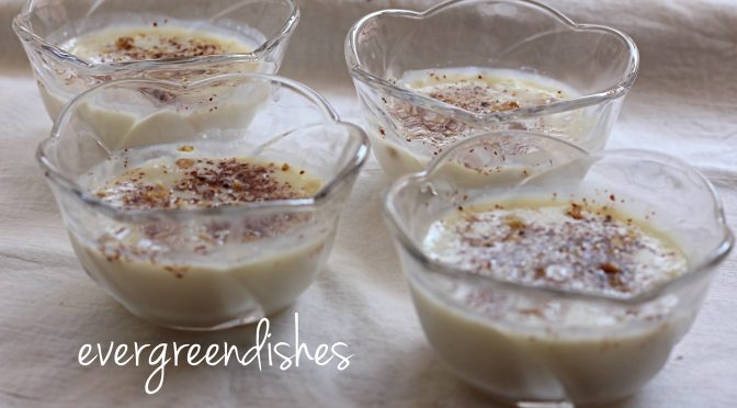 Vanilla pudding, how to make vanilla pudding