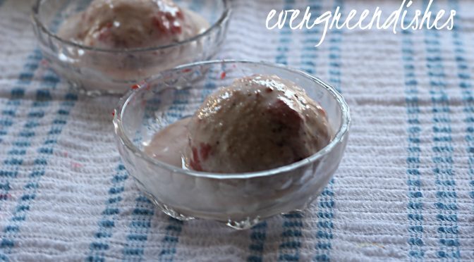 Strawberry ice cream recipe