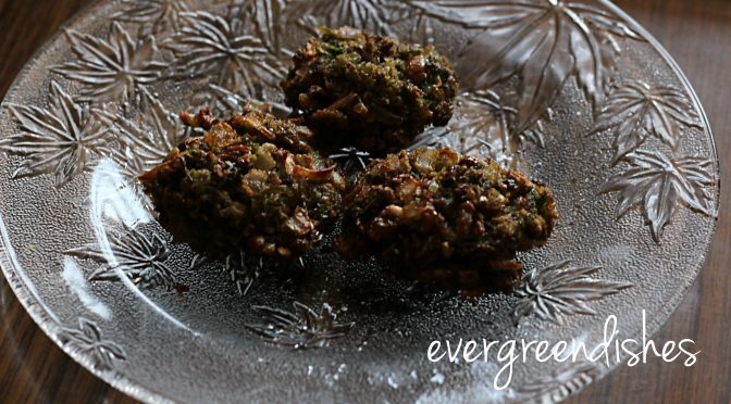 Alasande wada | Black eyed beans fritters