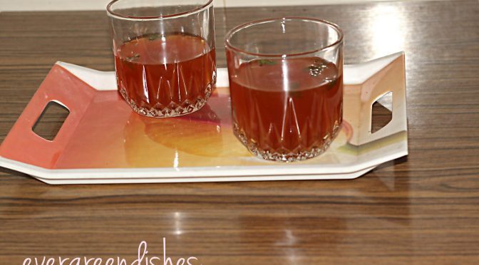 How to make lemon iced tea