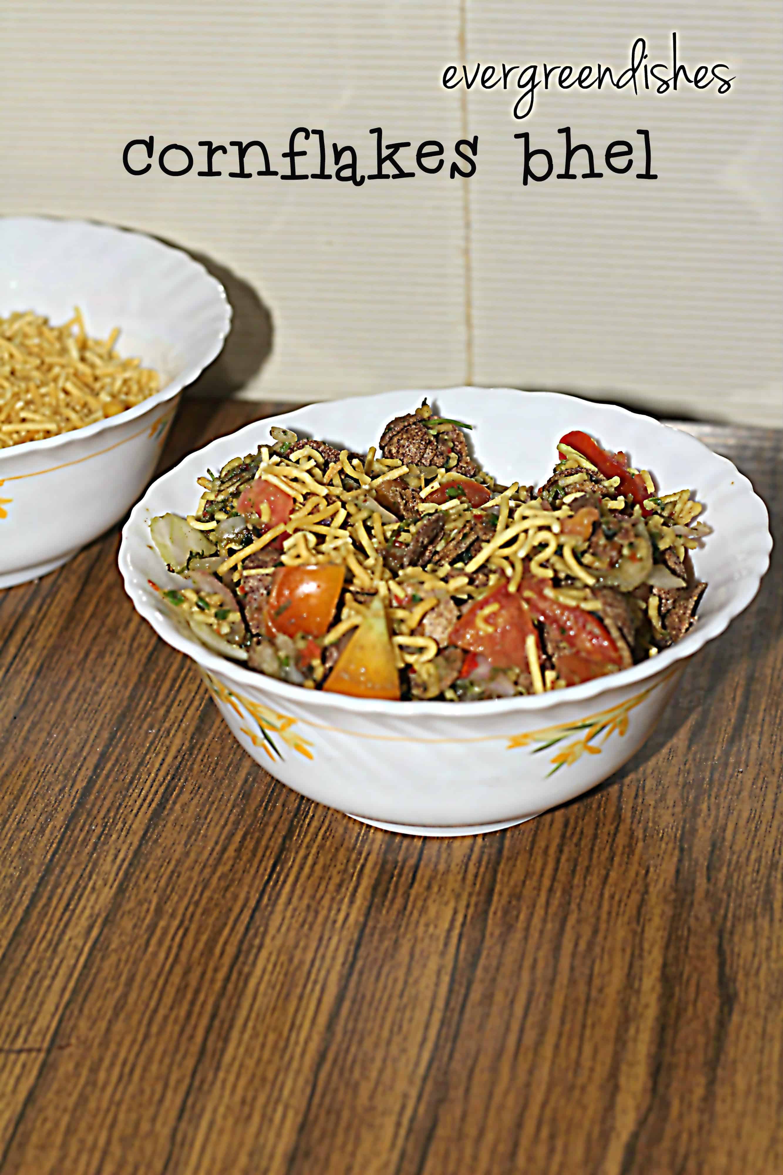 Cornflakes Bhel | Healthy Chaats Recipe