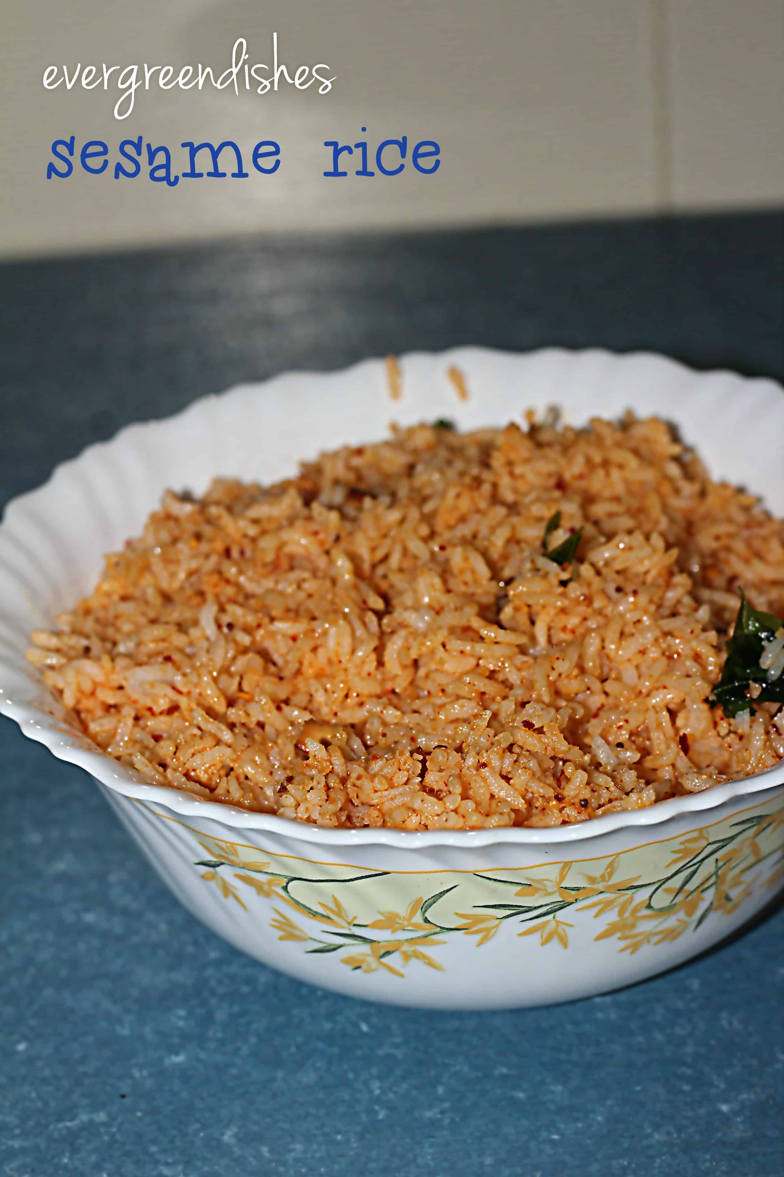 Sesame Rice/ how to make sesame rice