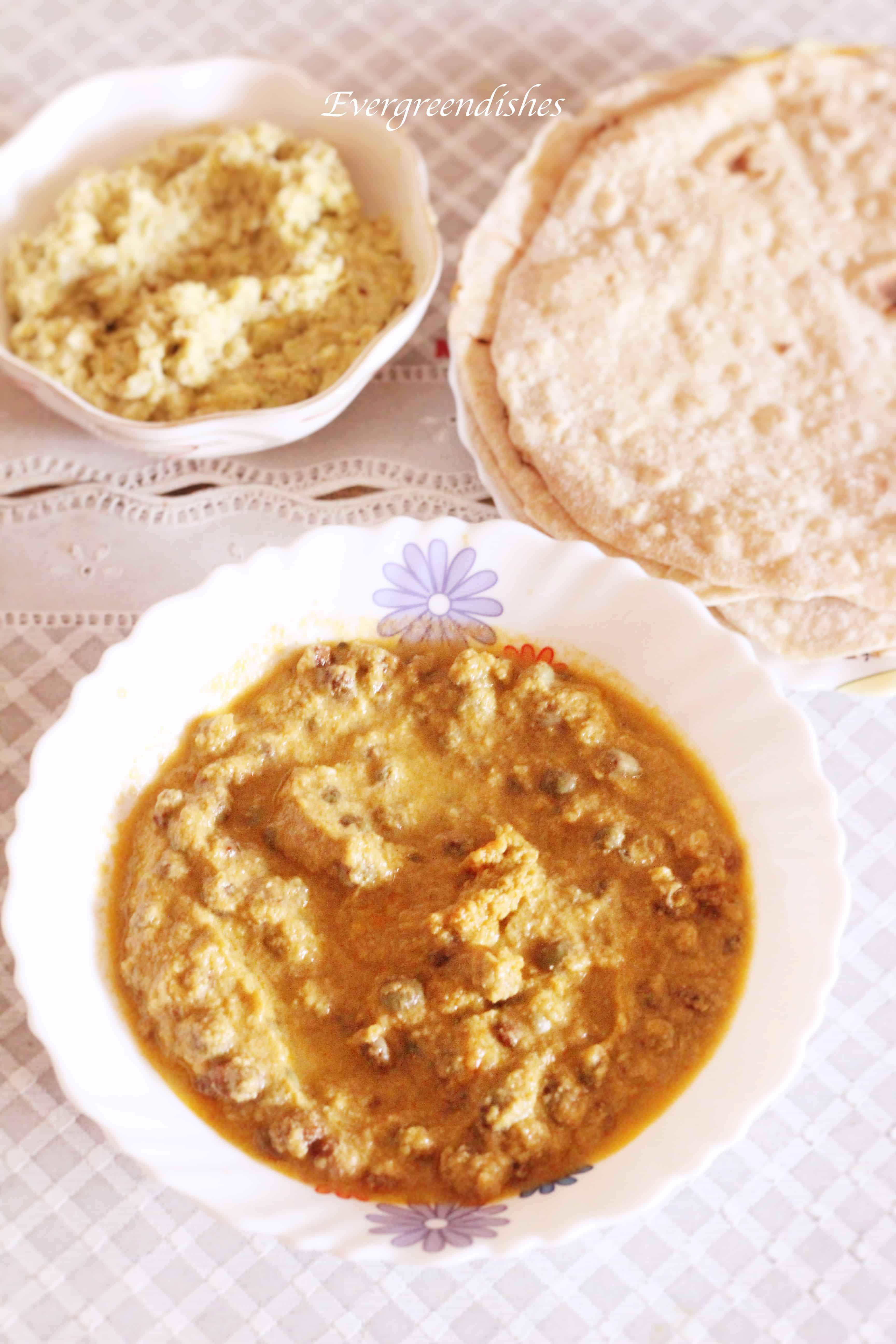 Tuvar lilva masala curry| Green pigeon peas curry| Togare kalu curry