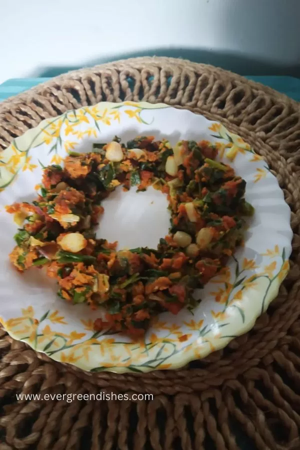 Spring onion stir fry | tasty accompaniment