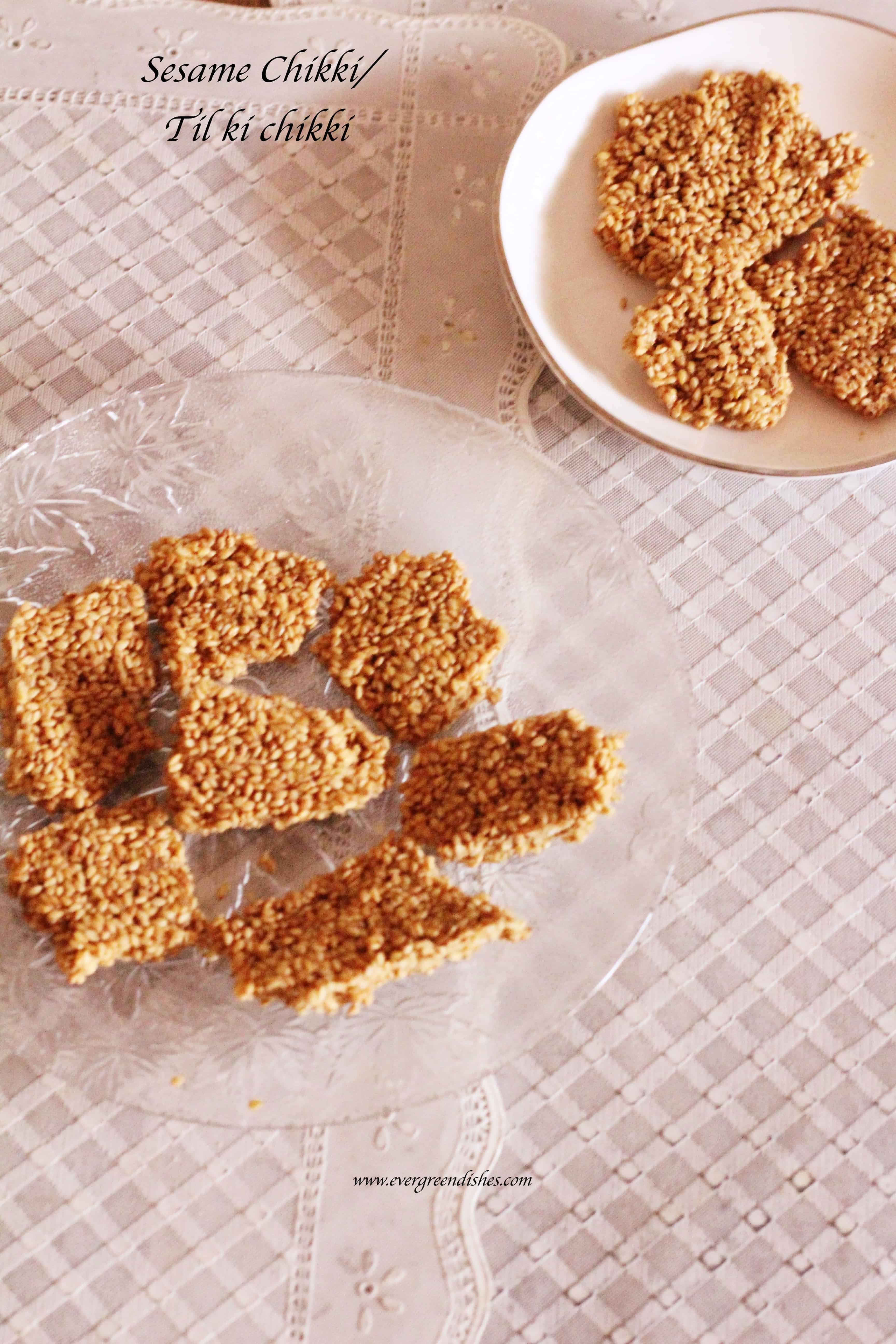 Til Chikki Recipe  / Sesame Chikki Recipe