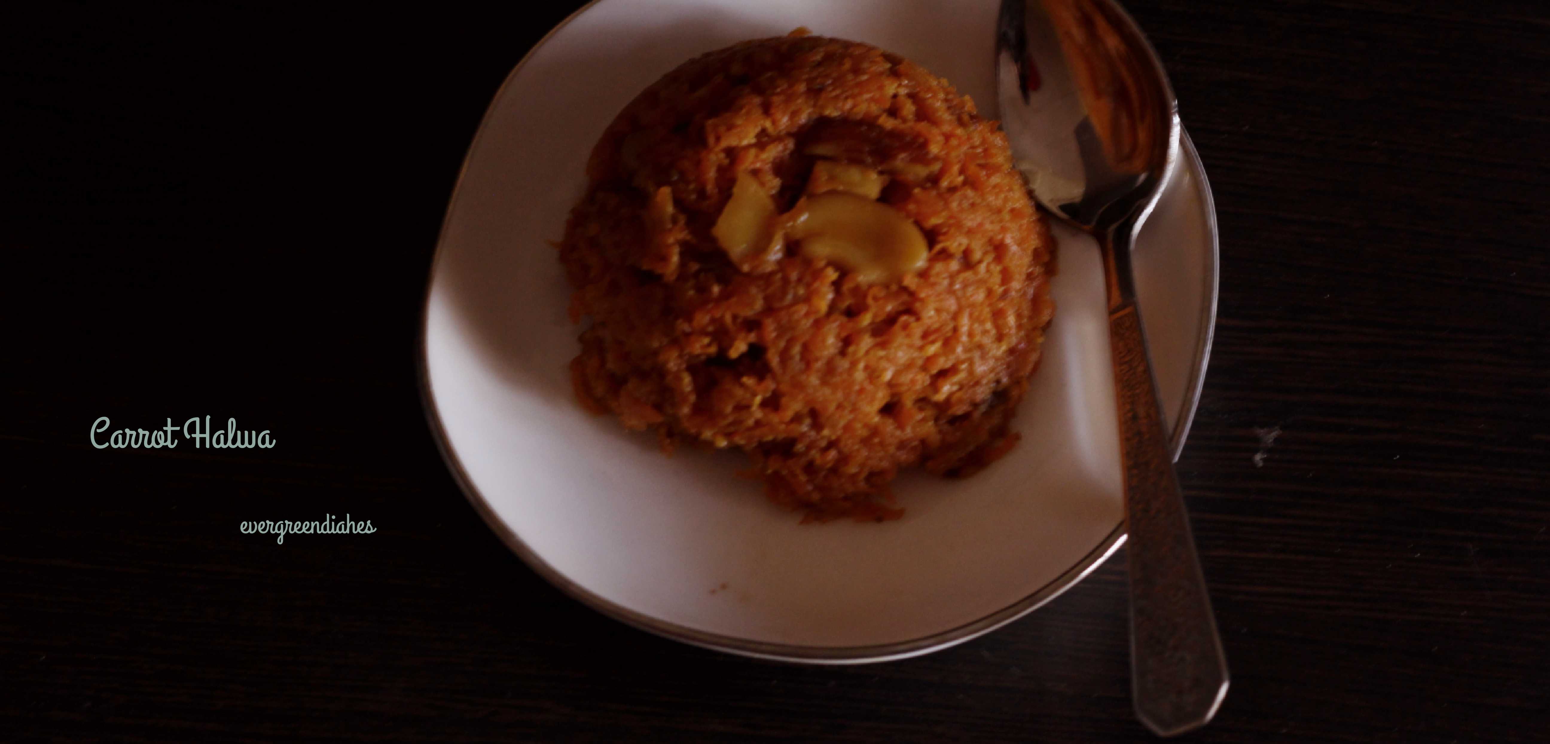 Carrot Halwa with condensed milk