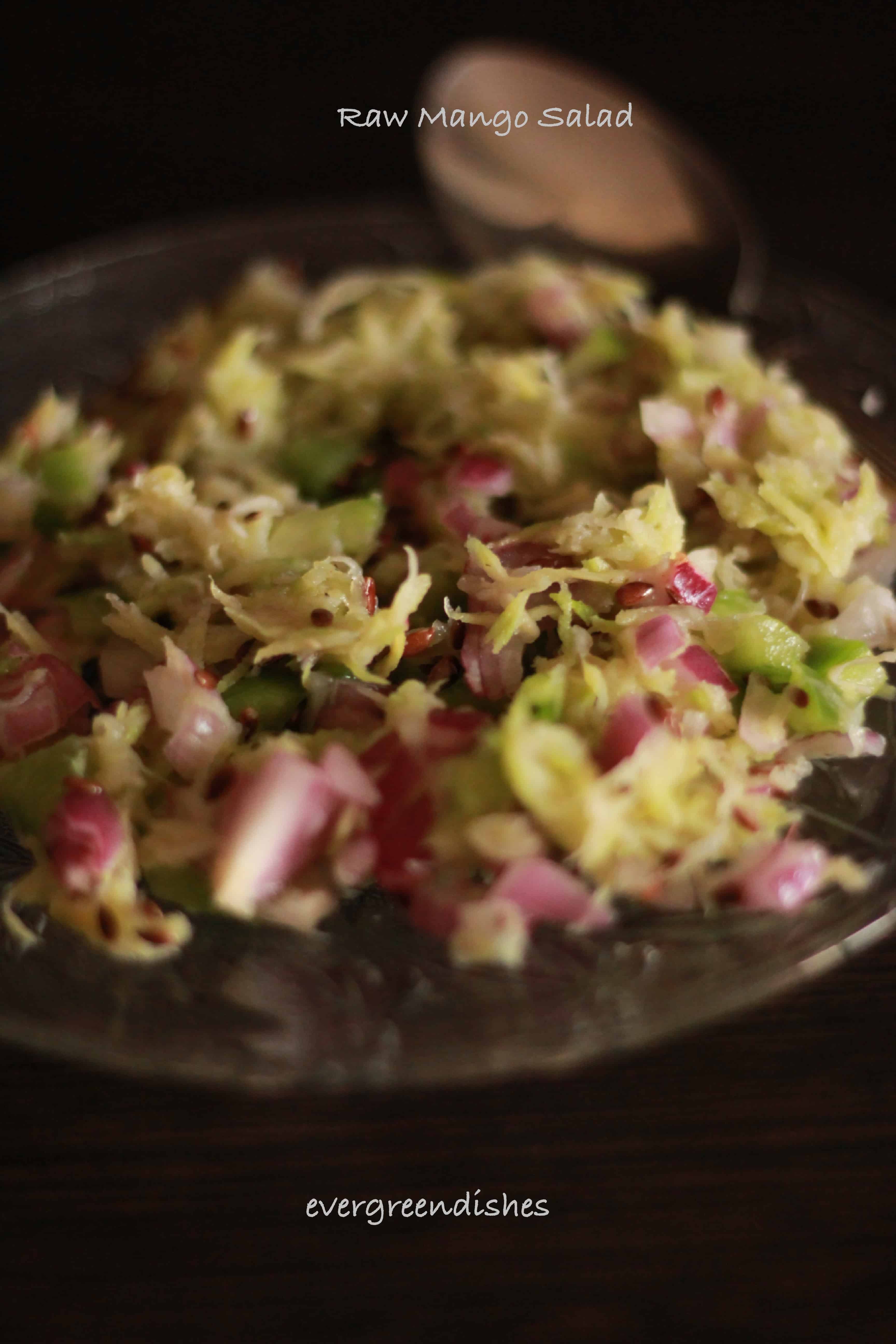 Raw Mango Salad