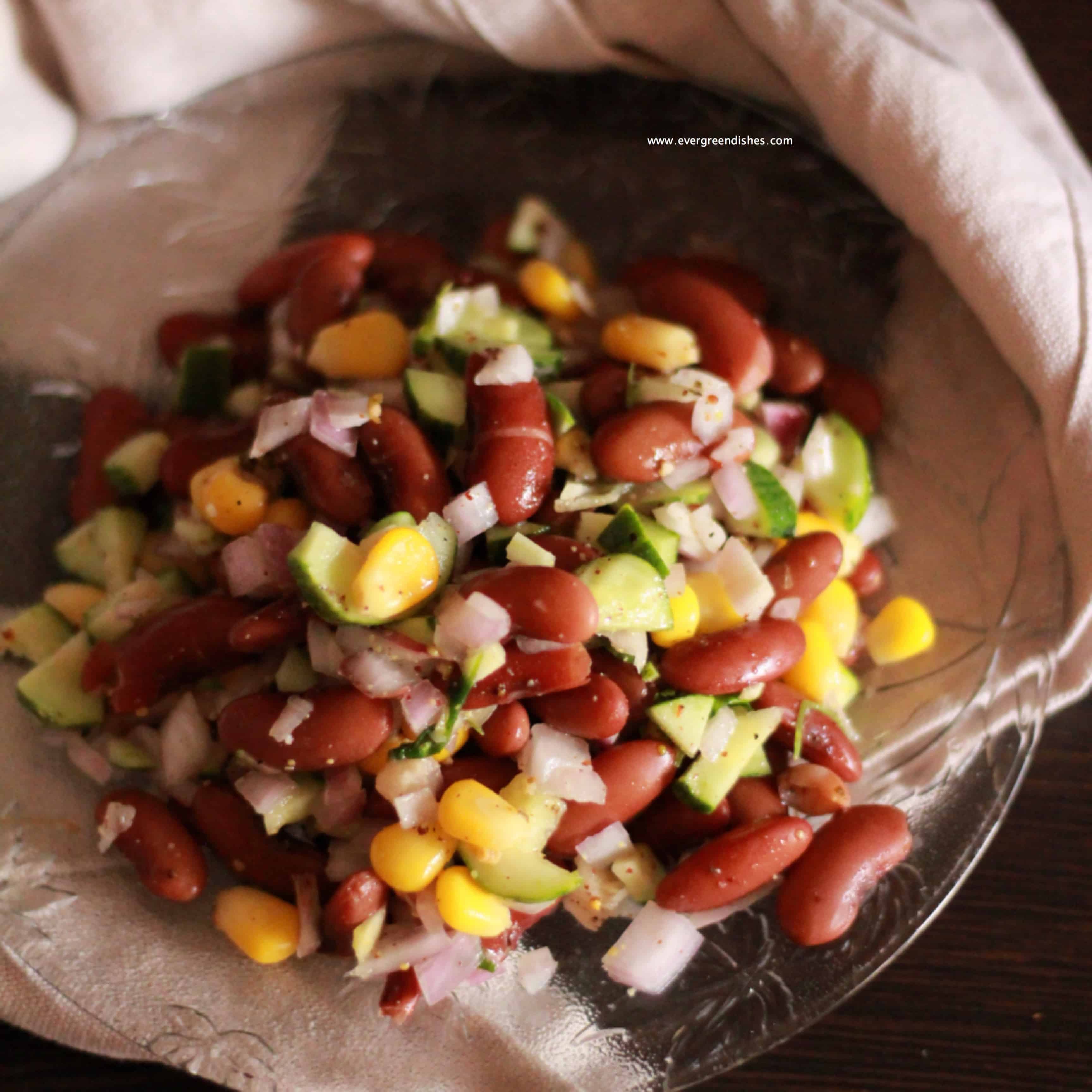 Kidney Bean and Corn Salad