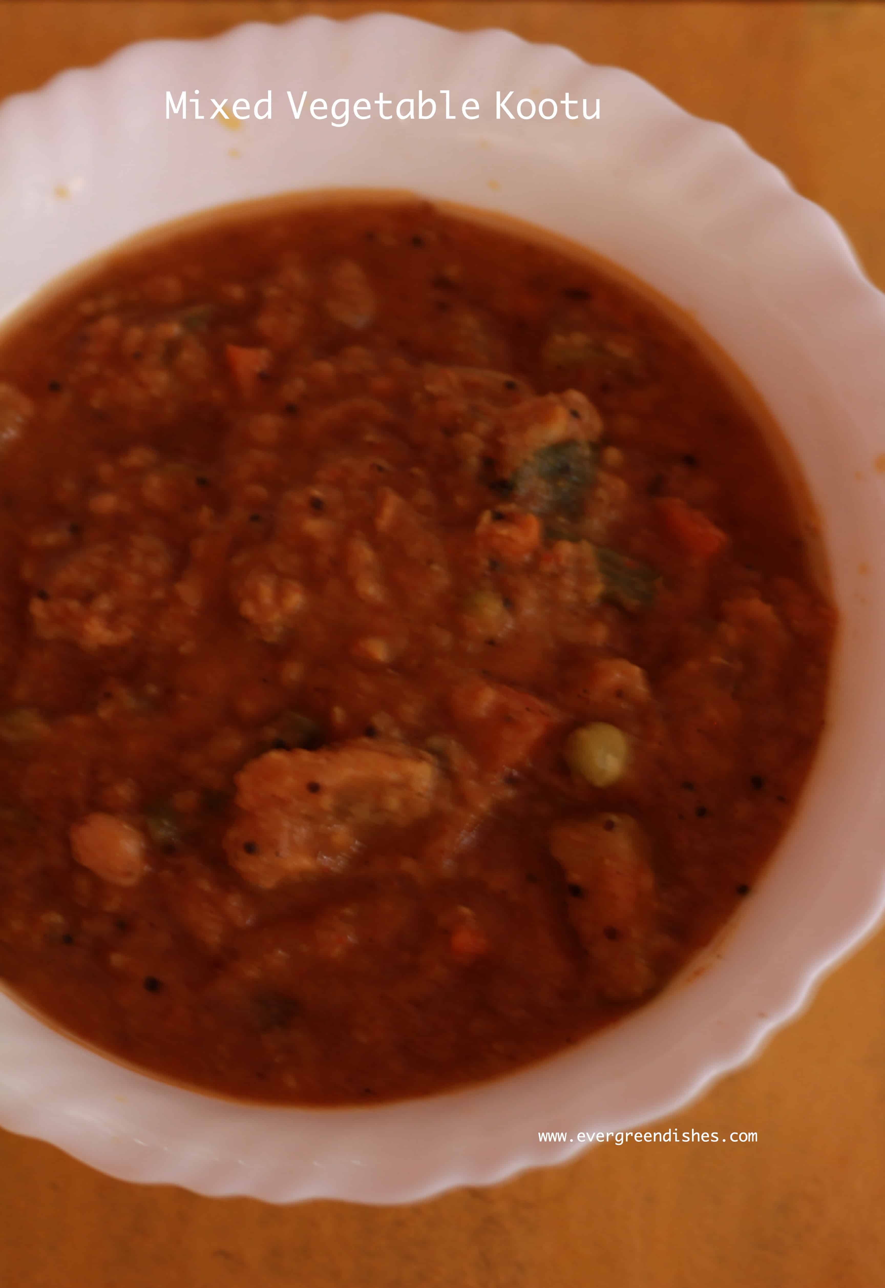 Mixed Vegetable Kootu | South Indian Kootu