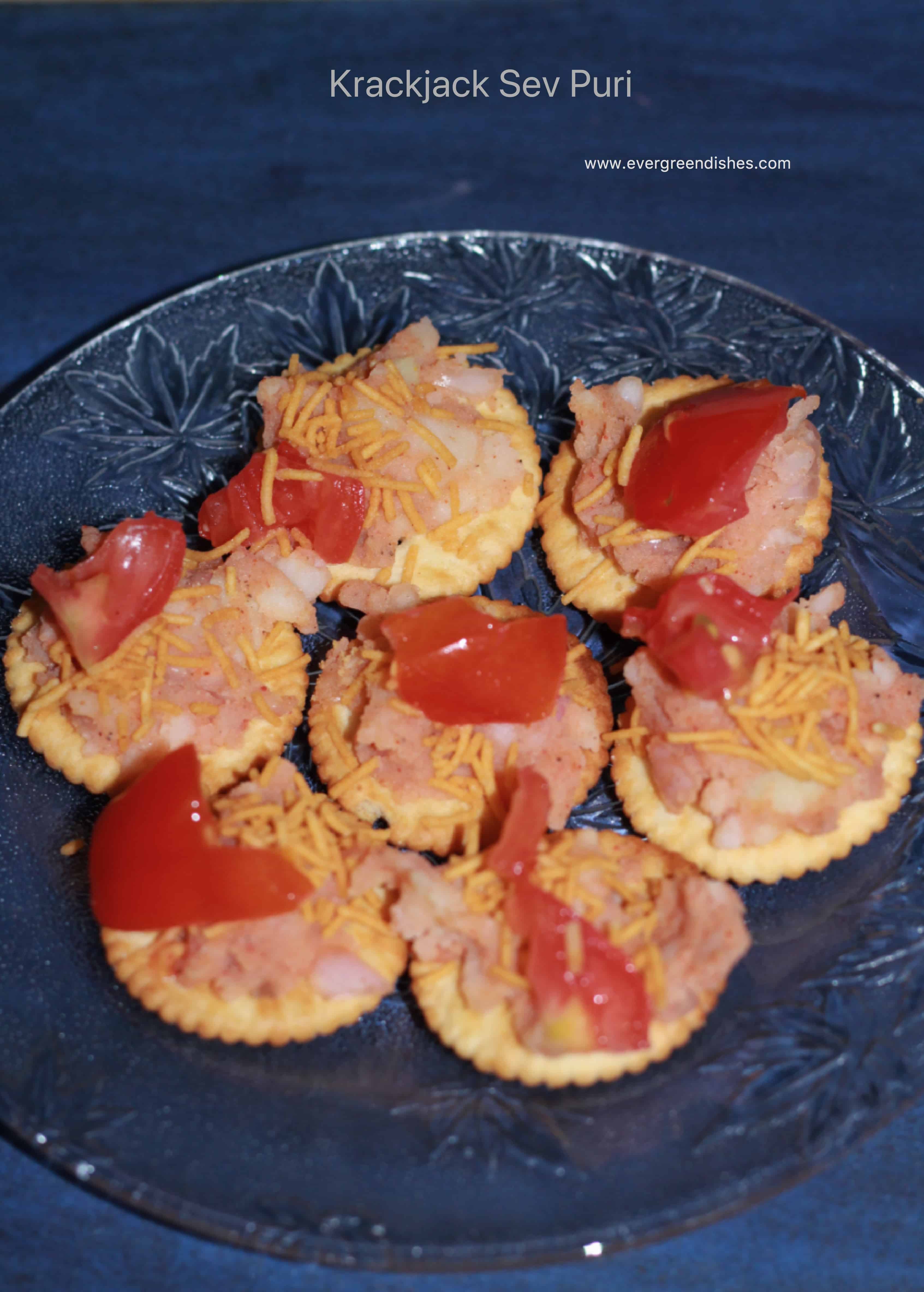 Krackjack Sev Puri / Fun Activity