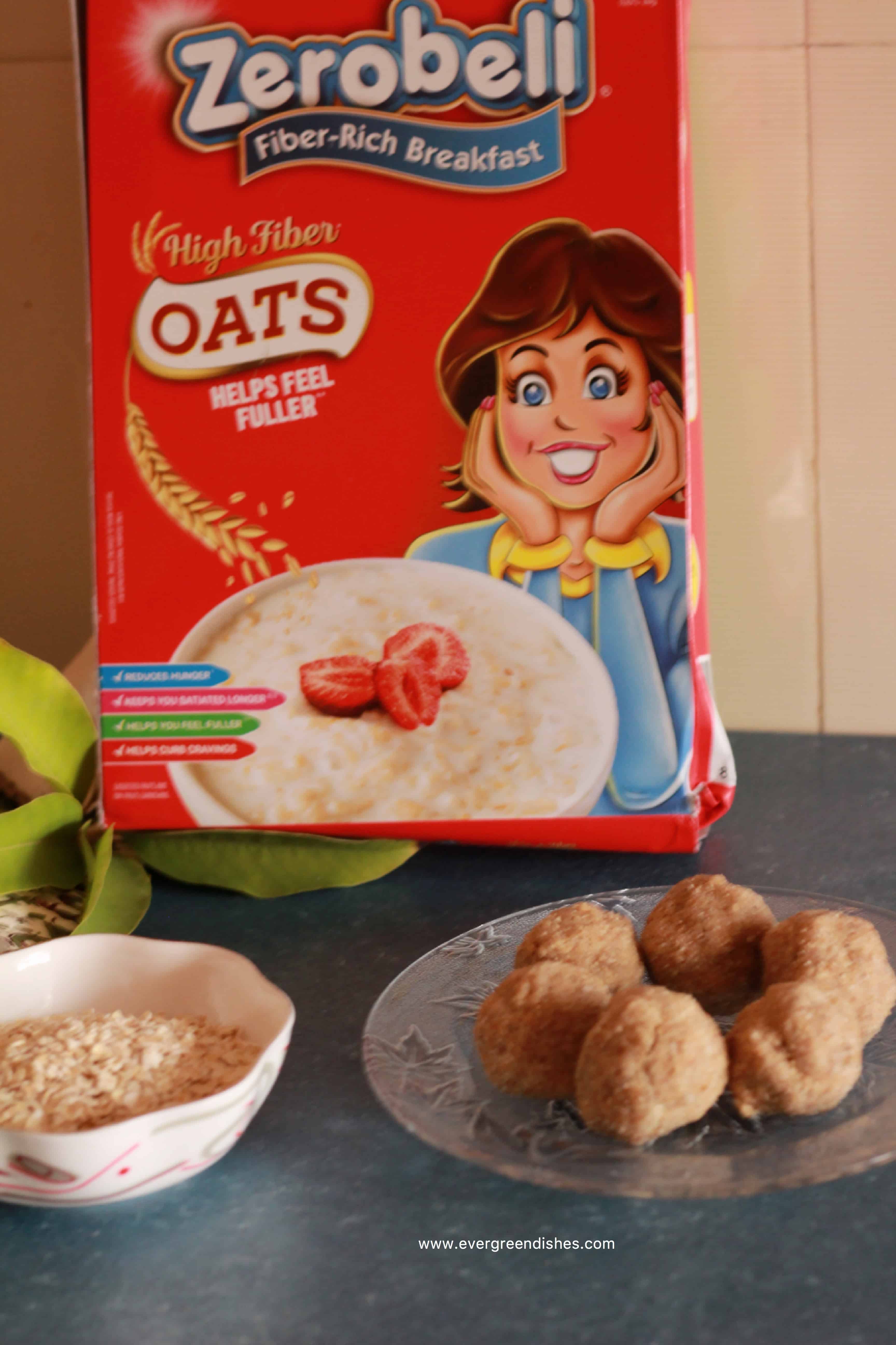 Review of Zerobeli Oats and  Ladoo Recipe