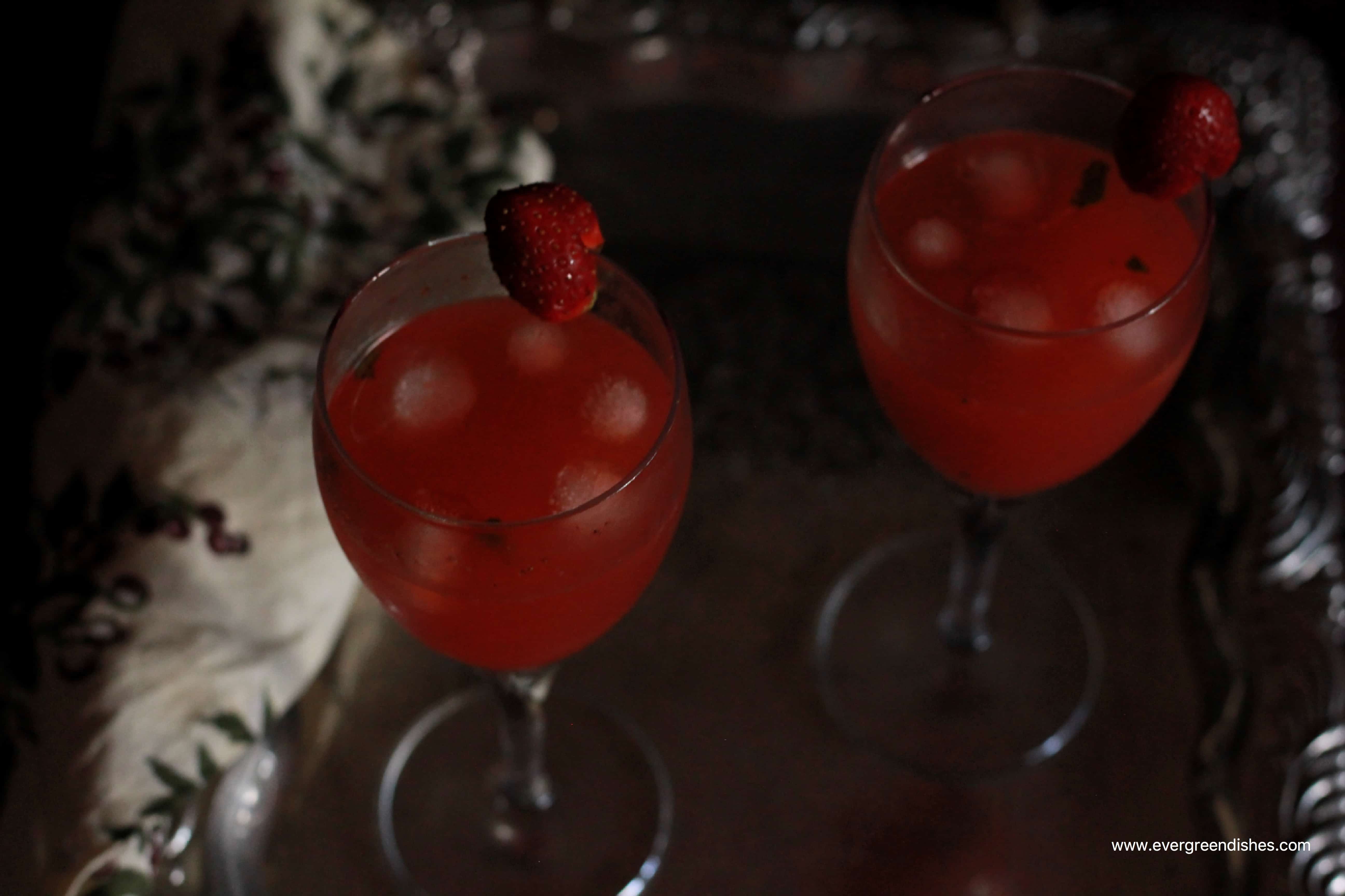 strawberry mojito