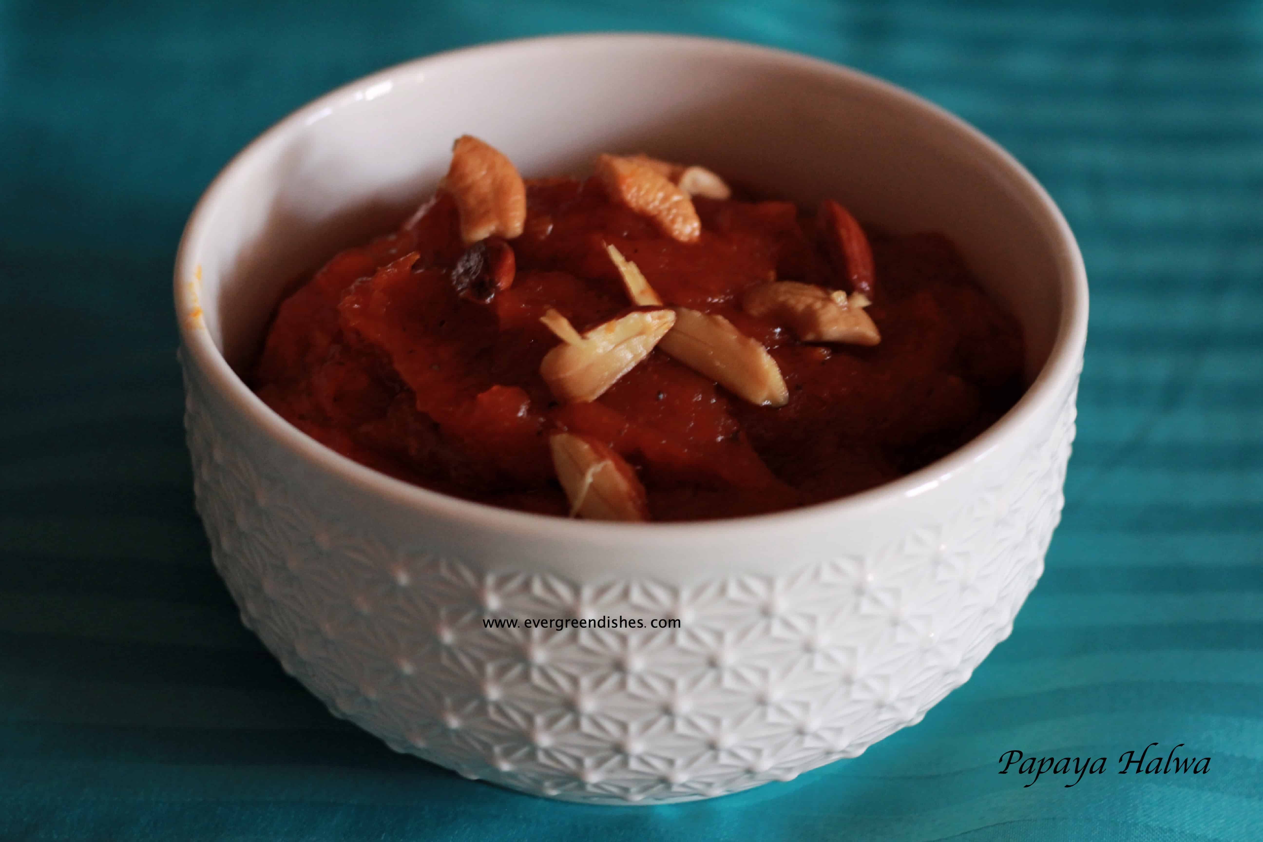 Papaya Halwa