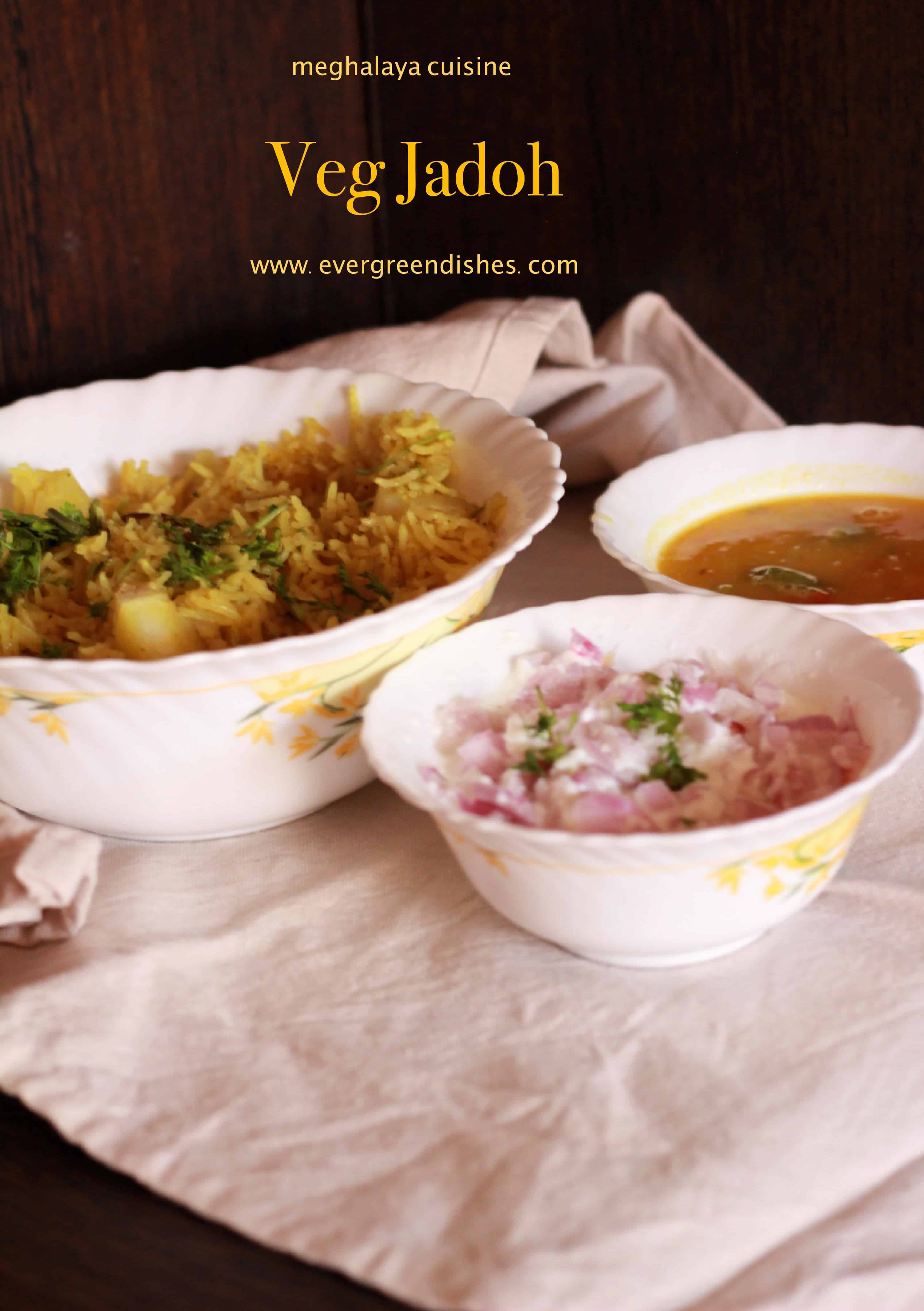 Veg Jadoh | Meghalaya cuisine