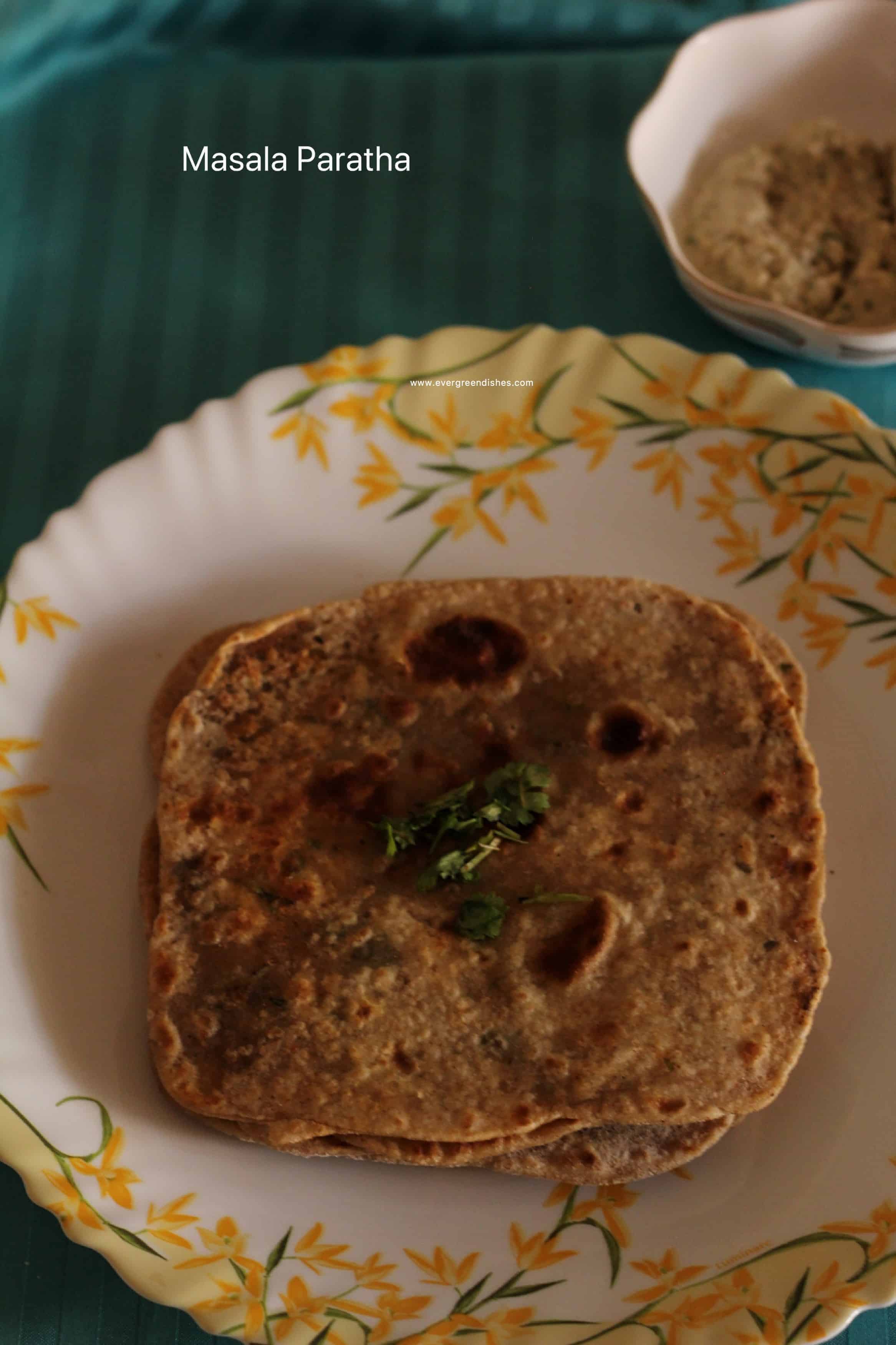 How to make masala paratha