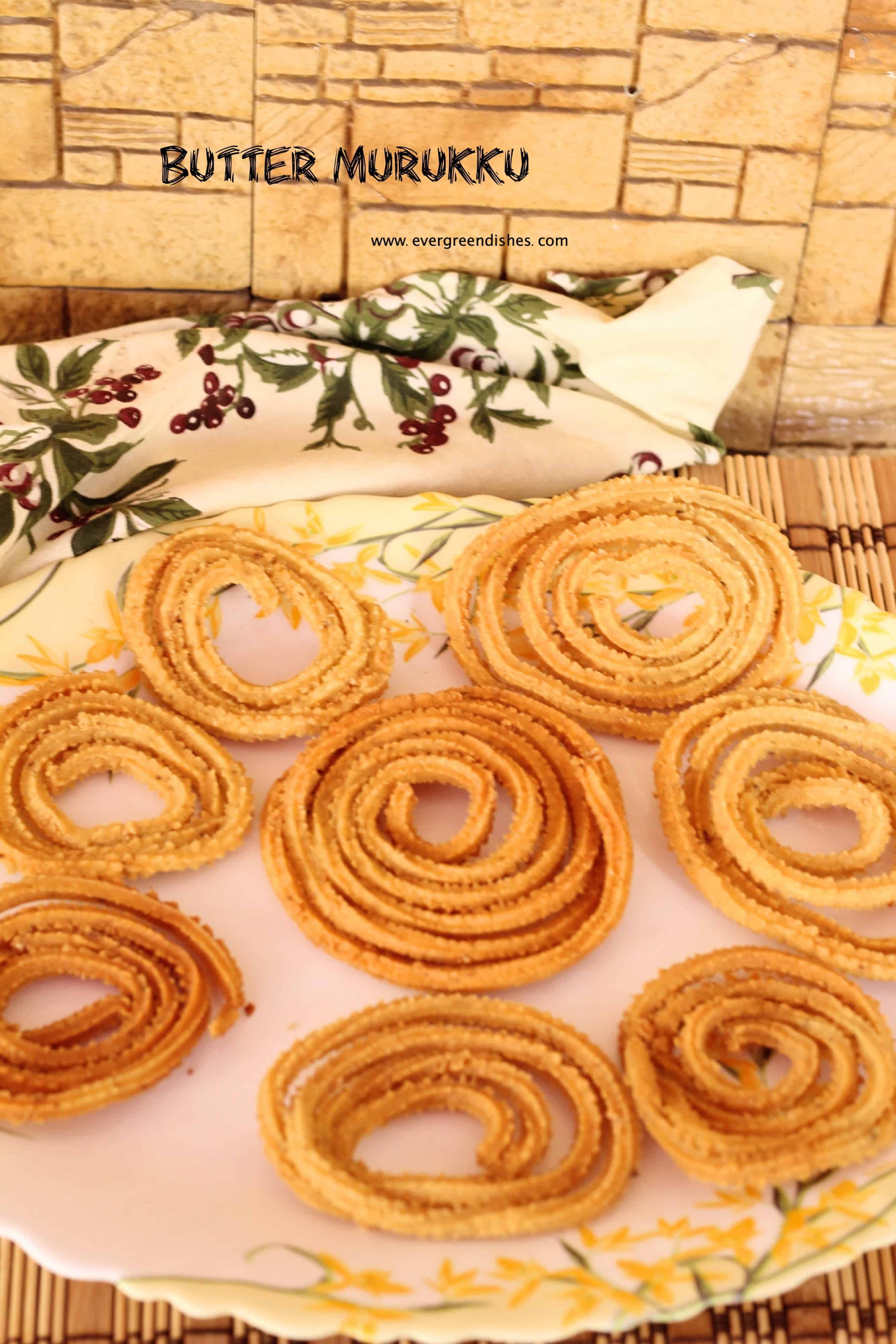 Butter Murukku / murukku recipe
