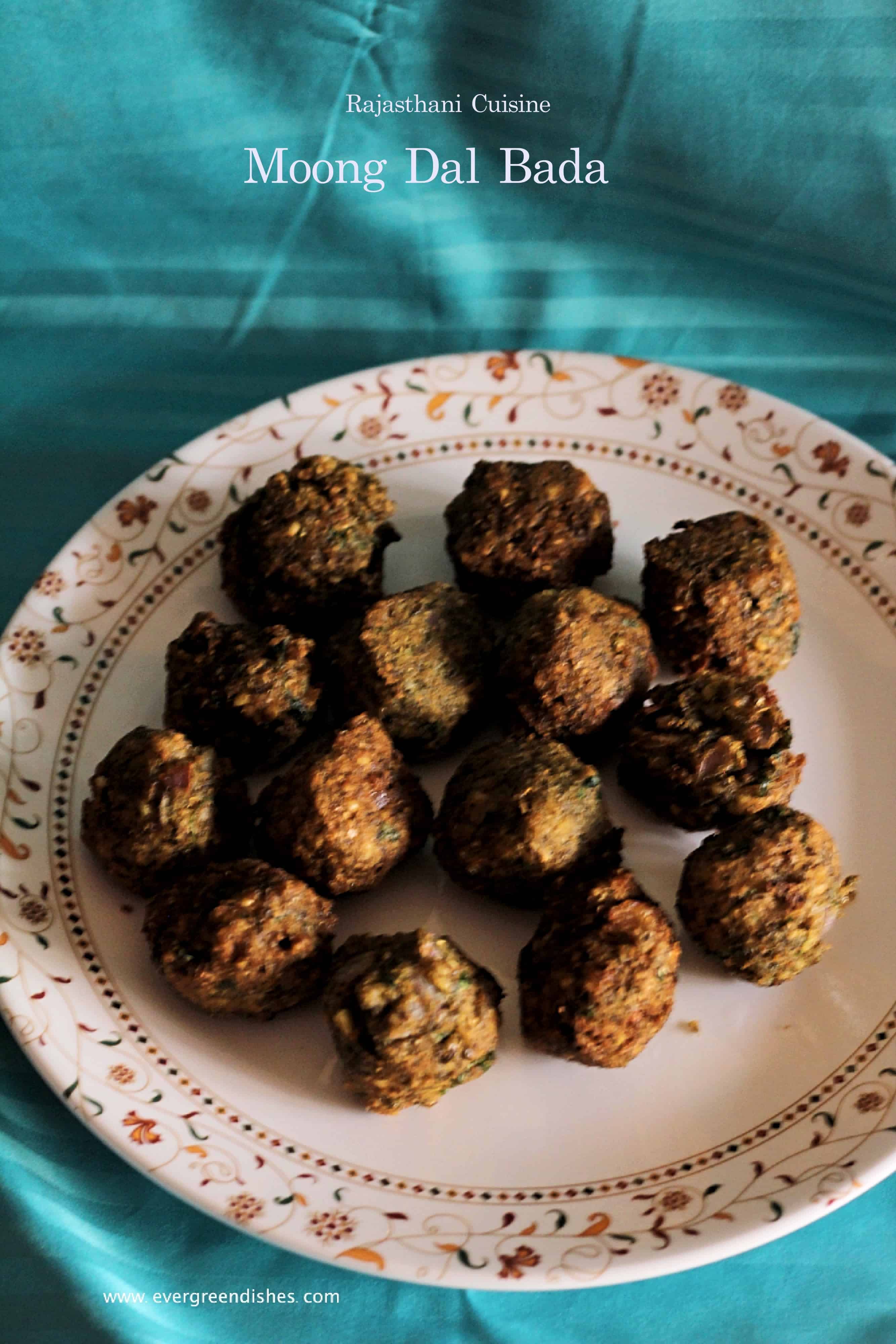 Moong Dal Bada / Rajasthani cuisine