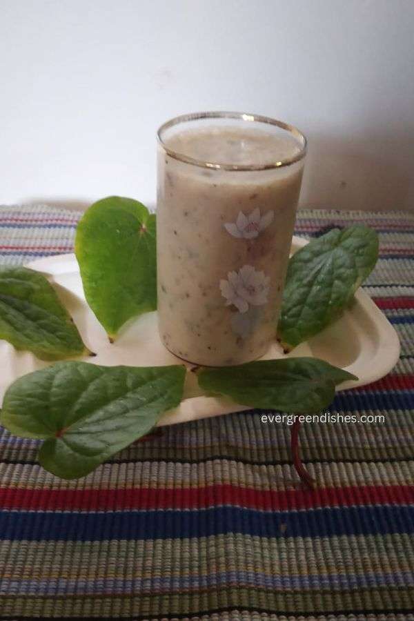 Banana Betel Milkshake | No Cook Recipes