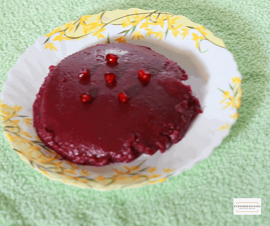 Pomegranate Pudding | Kids Favourite Recipe