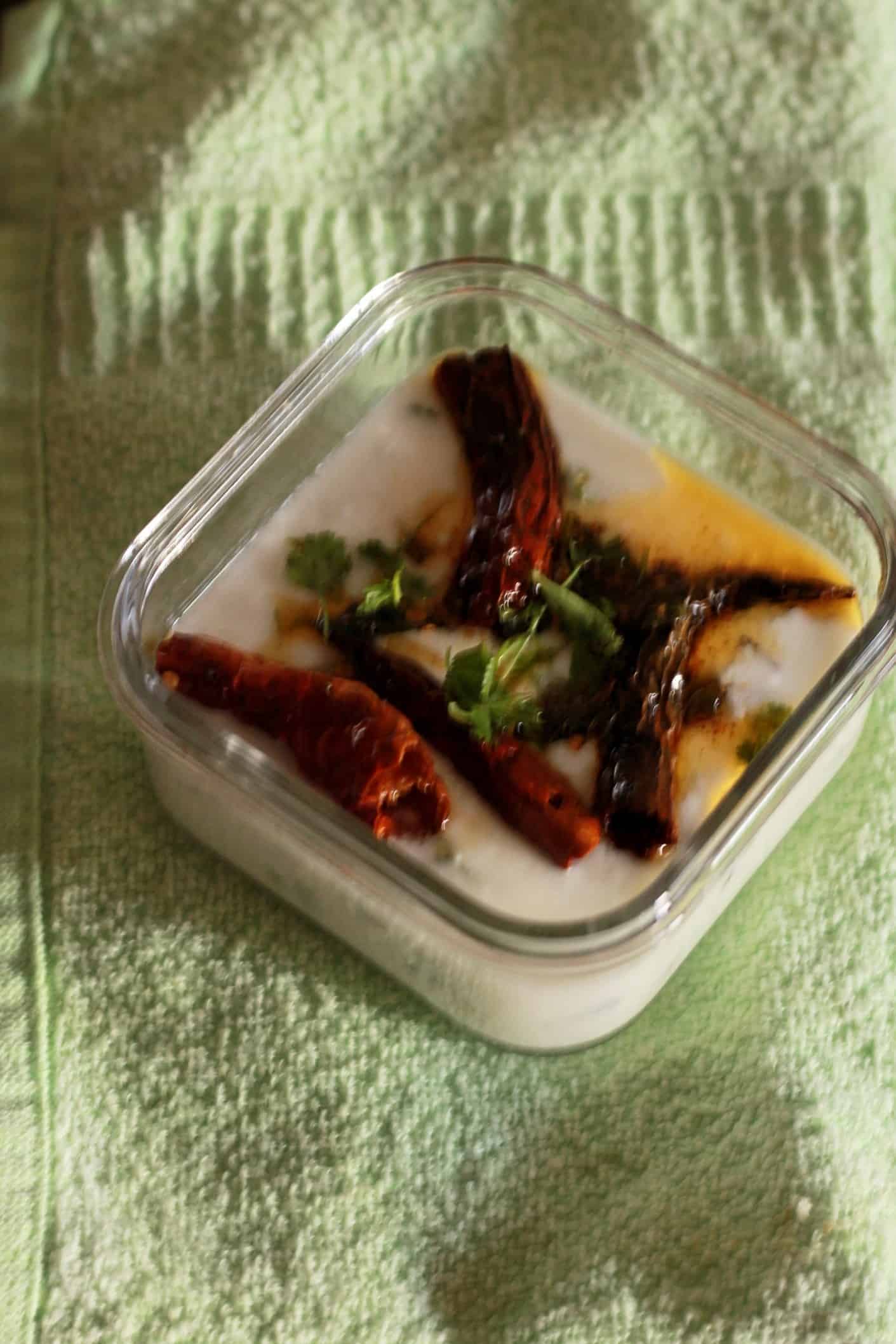 spiced yoghurt
