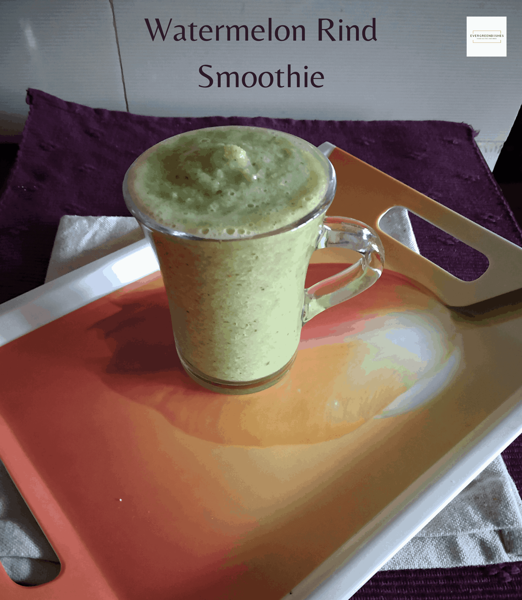 Watermelon Rind Smoothie