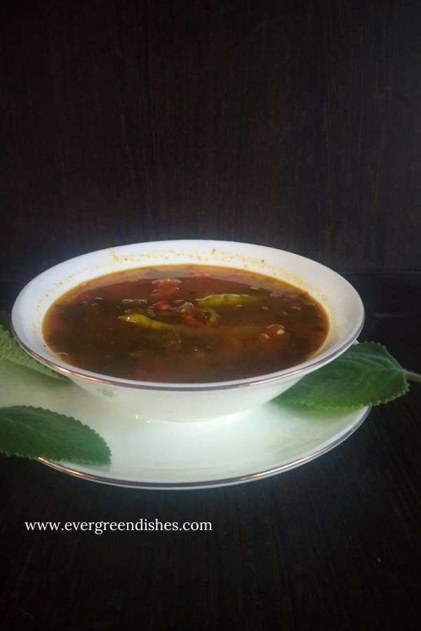 Ajwain Leaf Rasam | Doddapatre Saaru