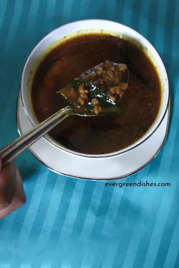 Menthe Gojju | Sprouted Fenugreek Curry