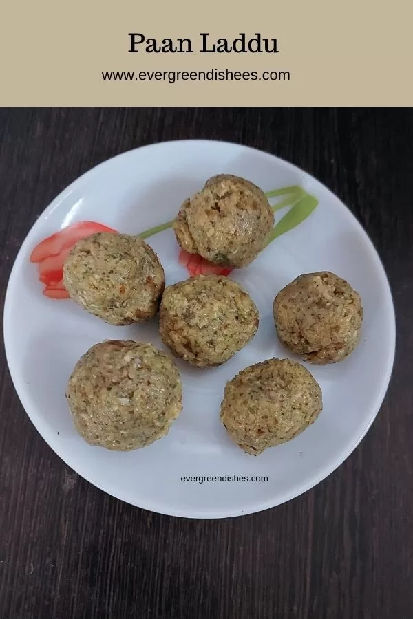 Paan Laddu | Betel leaf Balls