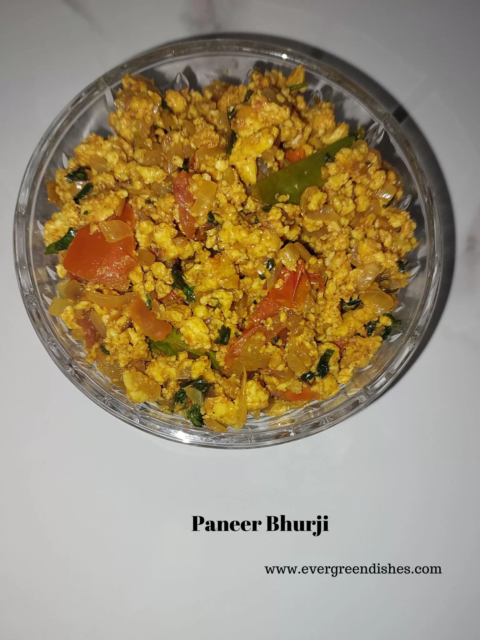 Paneer Bhurji | North Indian Cuisine
